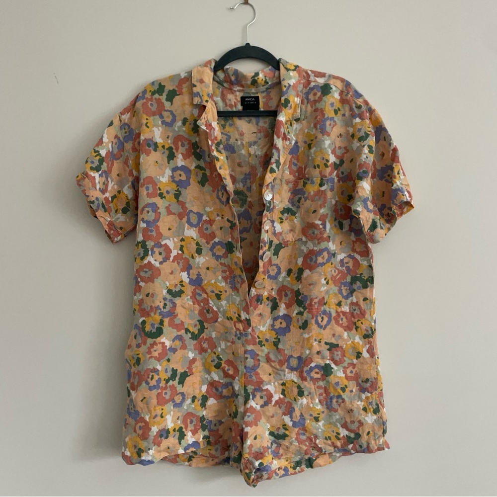 RVCA Multicolor Floral Romper